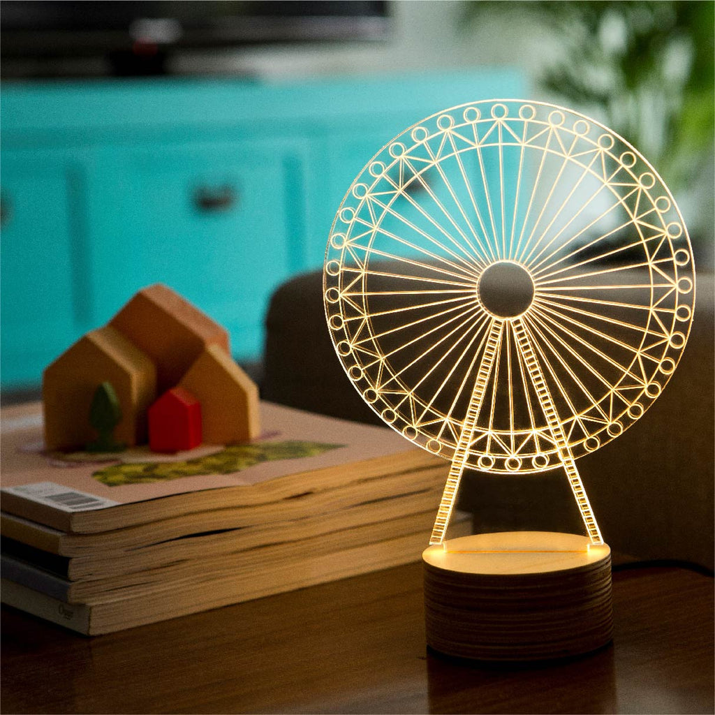 מנורת גלגל ענק, מנורה לחדרי ילדים